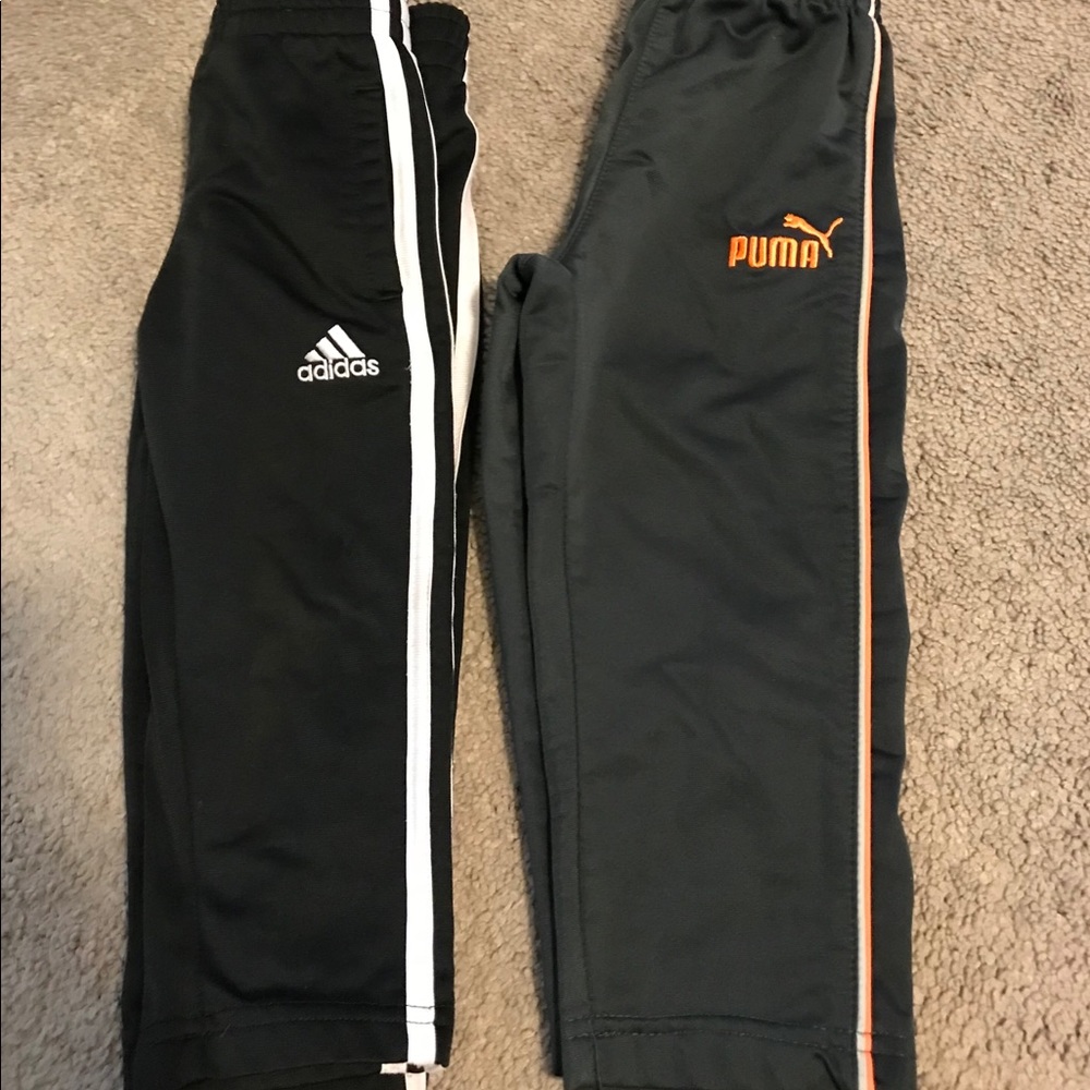 Adidas and Puma Track Pants size 2T